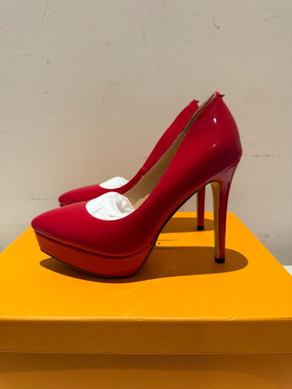 Classic Red Platform Heels